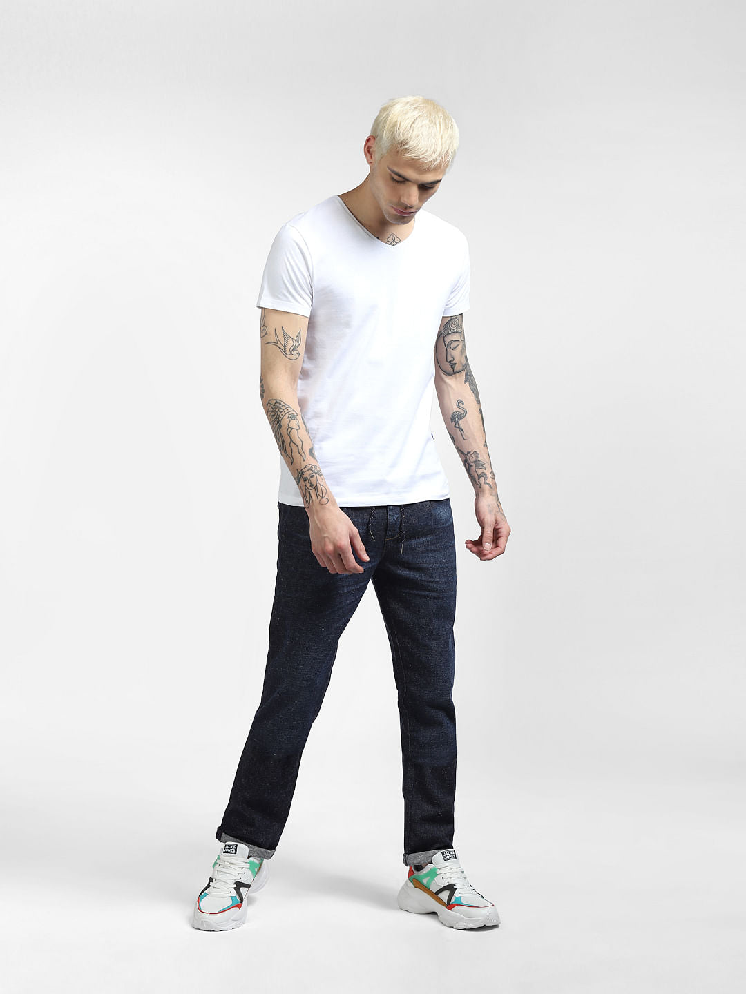 White Crew Neck T-shirt