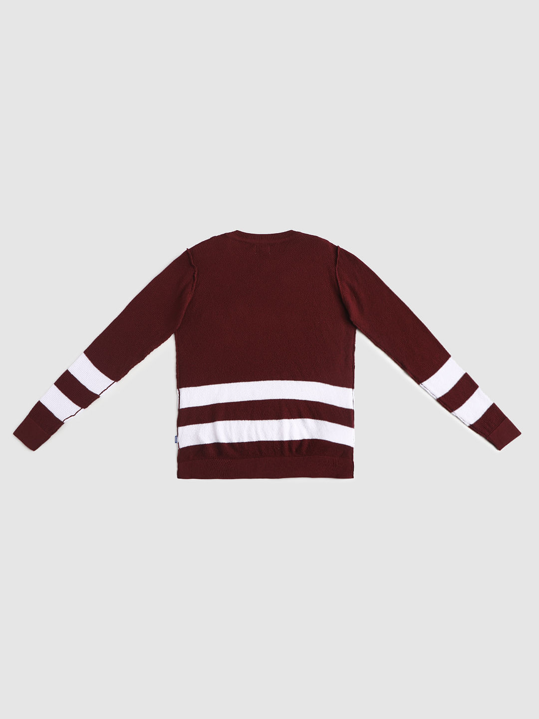 Boys Burgundy Pullover