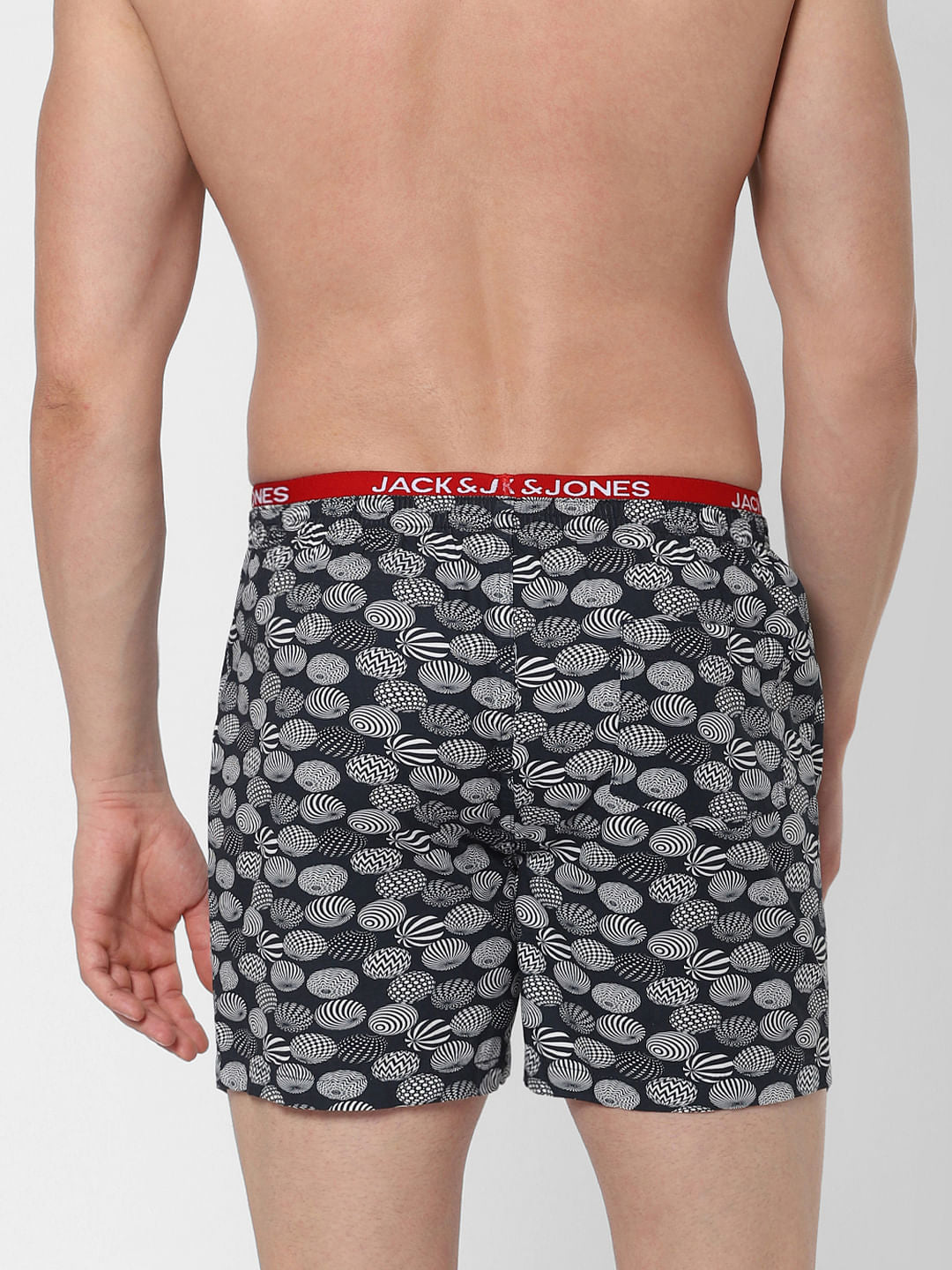 Black All Over Print Boxers