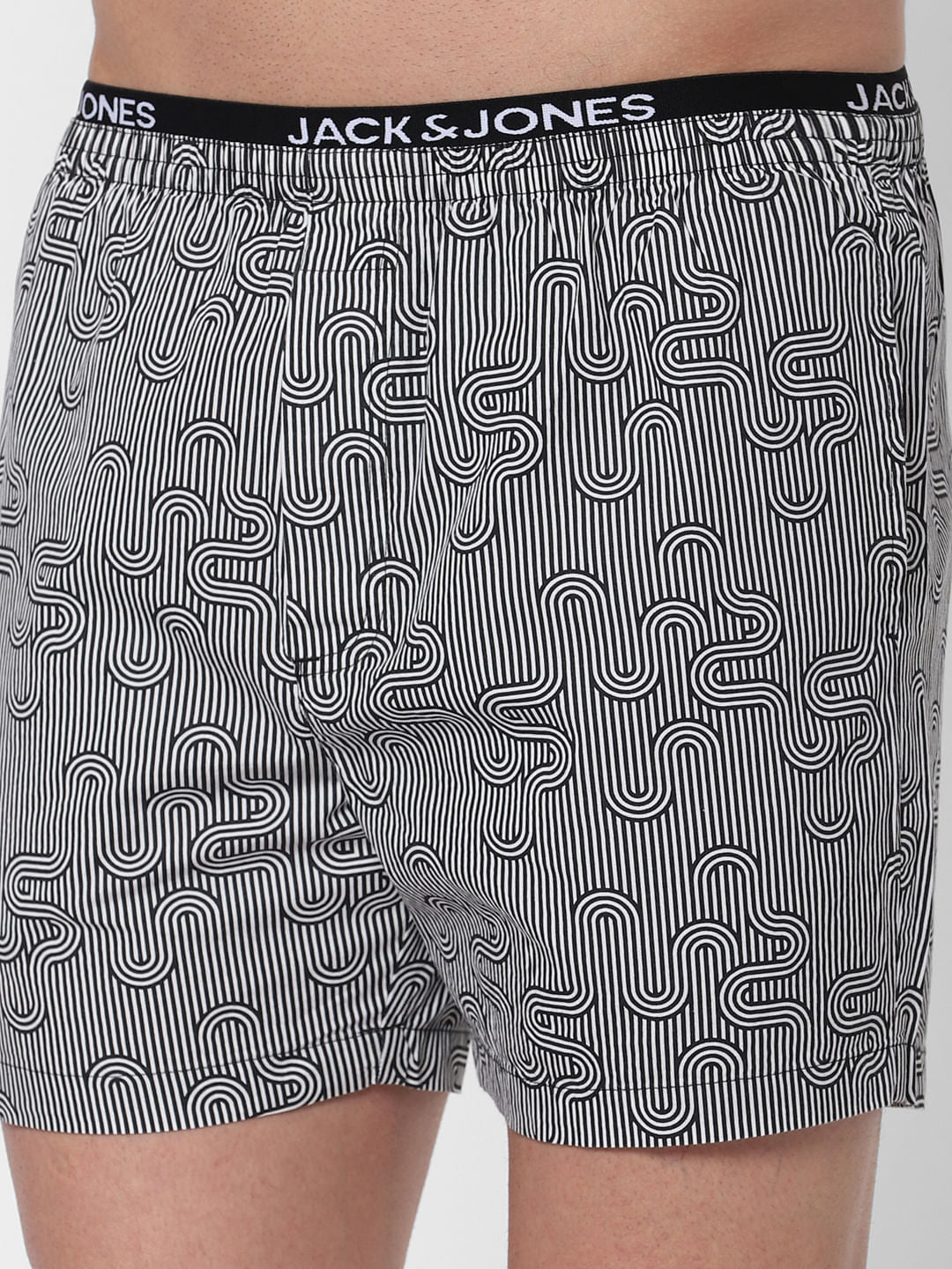 Grey Striped Boxers
