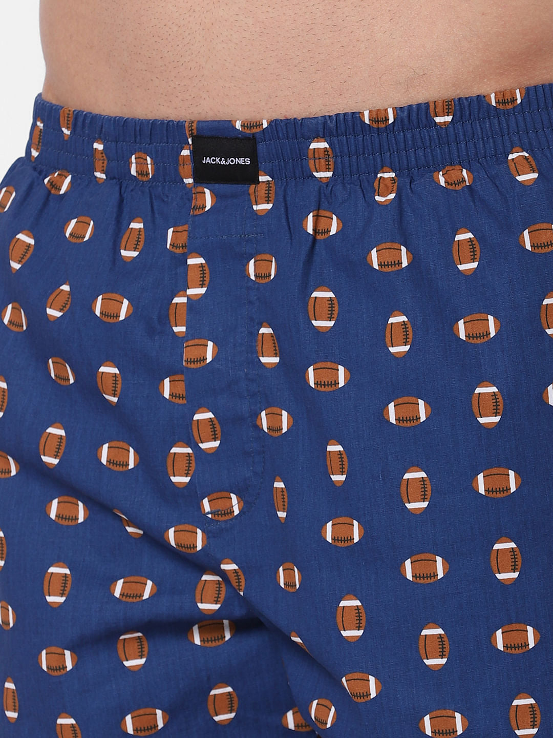 Blue Printed Boxers
