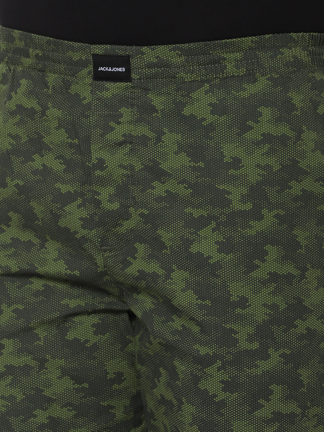 Green Camo Print Pyjama
