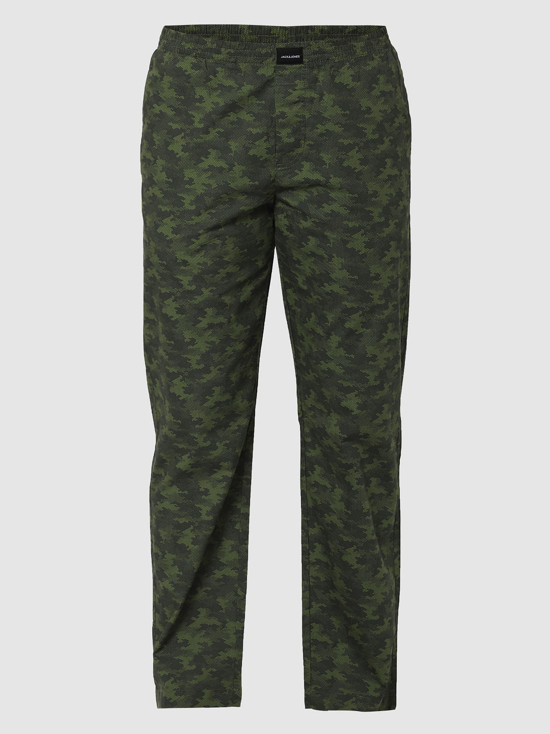 Green Camo Print Pyjama