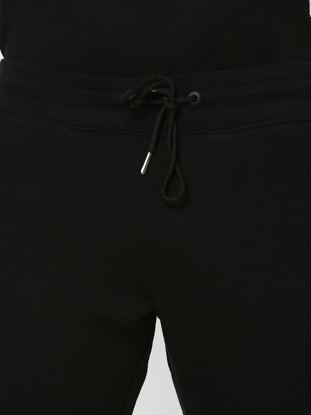 Black Tape Detail Trackpants