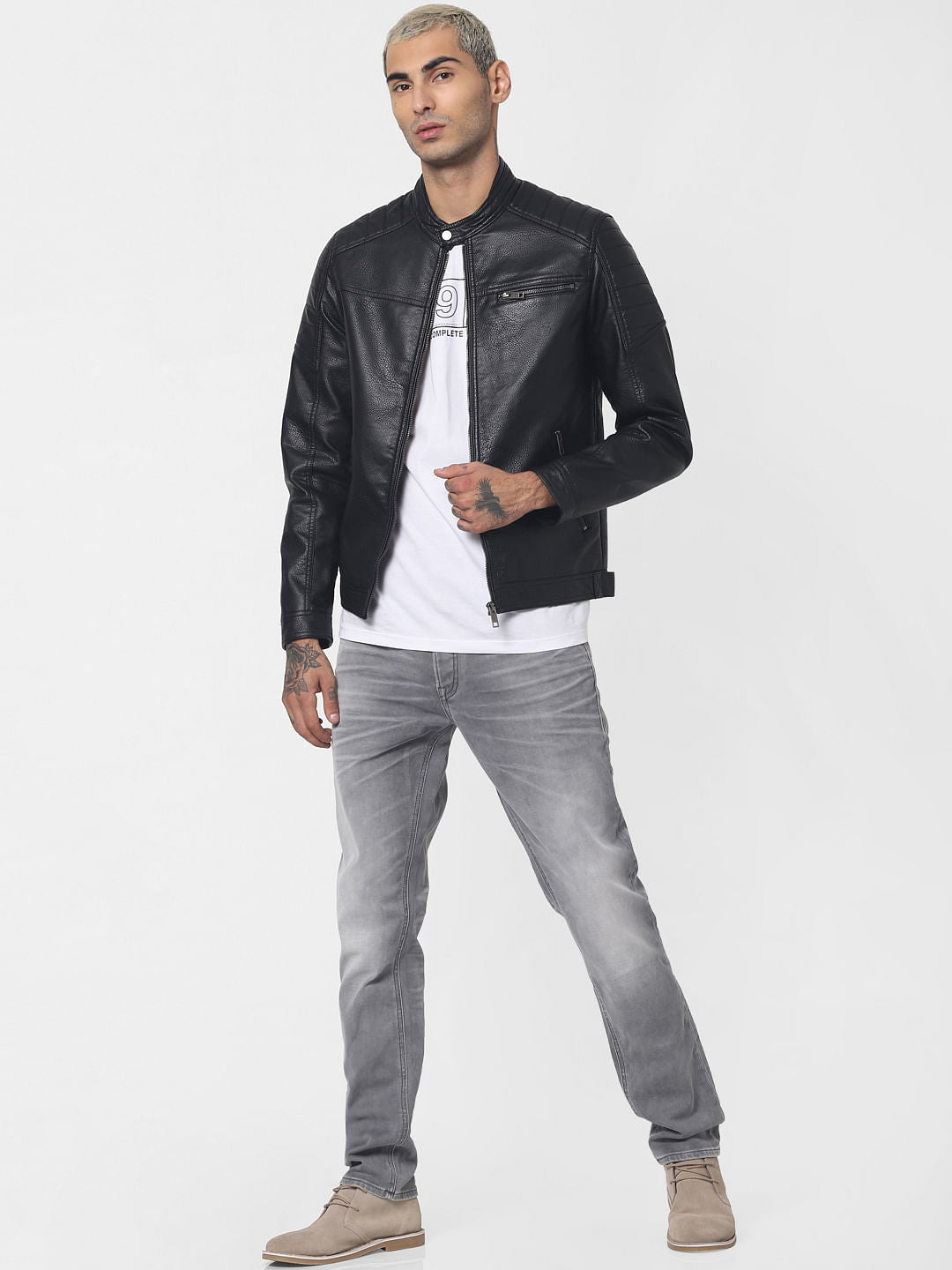 Black Biker Jacket