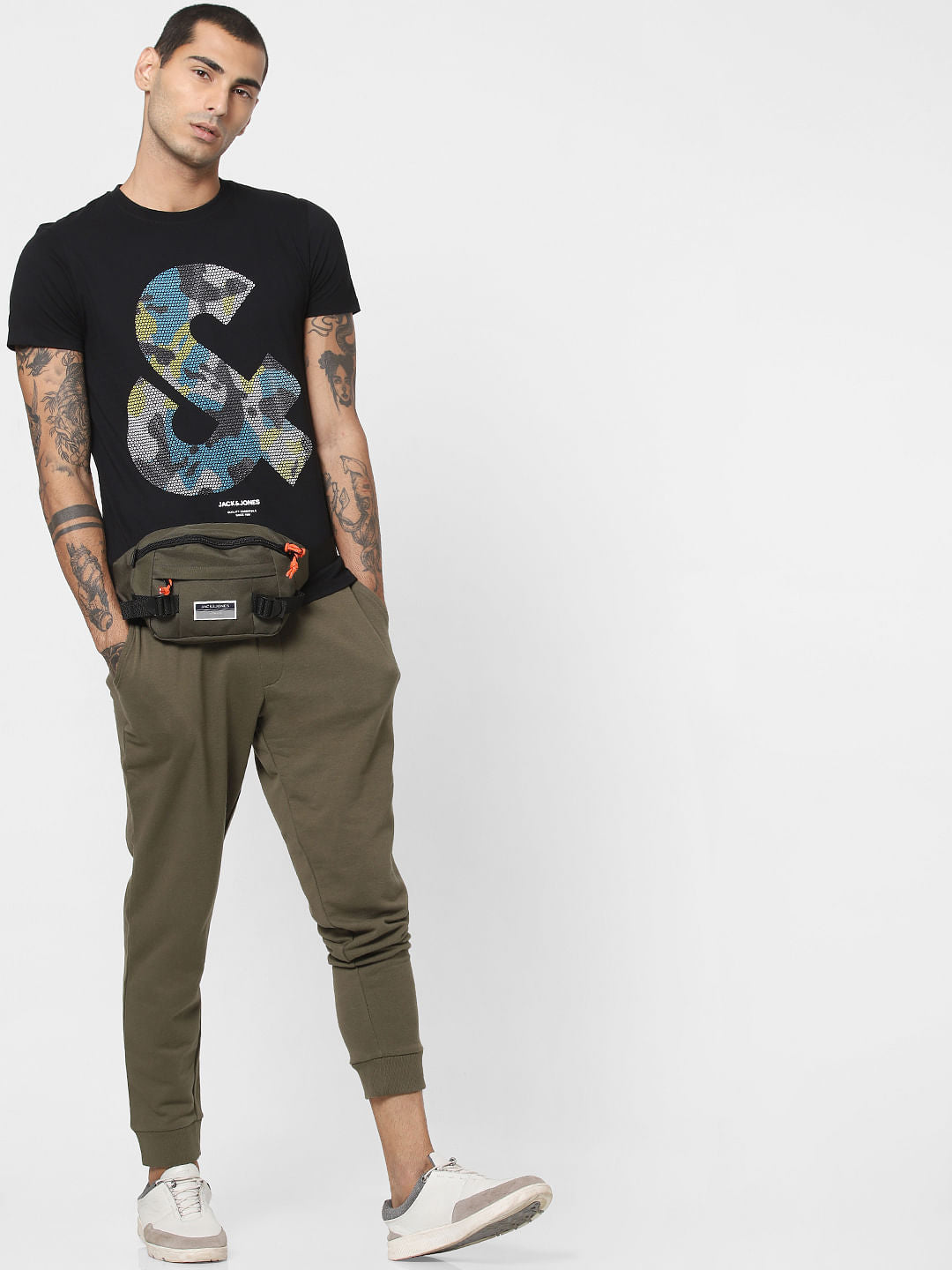 Green Drawstring Sweatpants - S