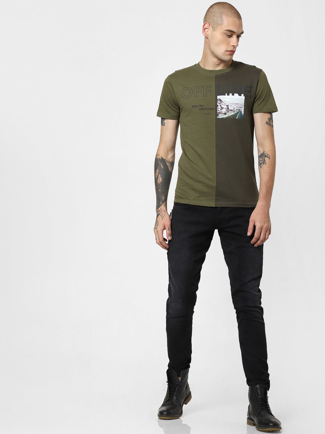 Black Low Rise Drawstring Simon Anti Fit Jeans - 28/30