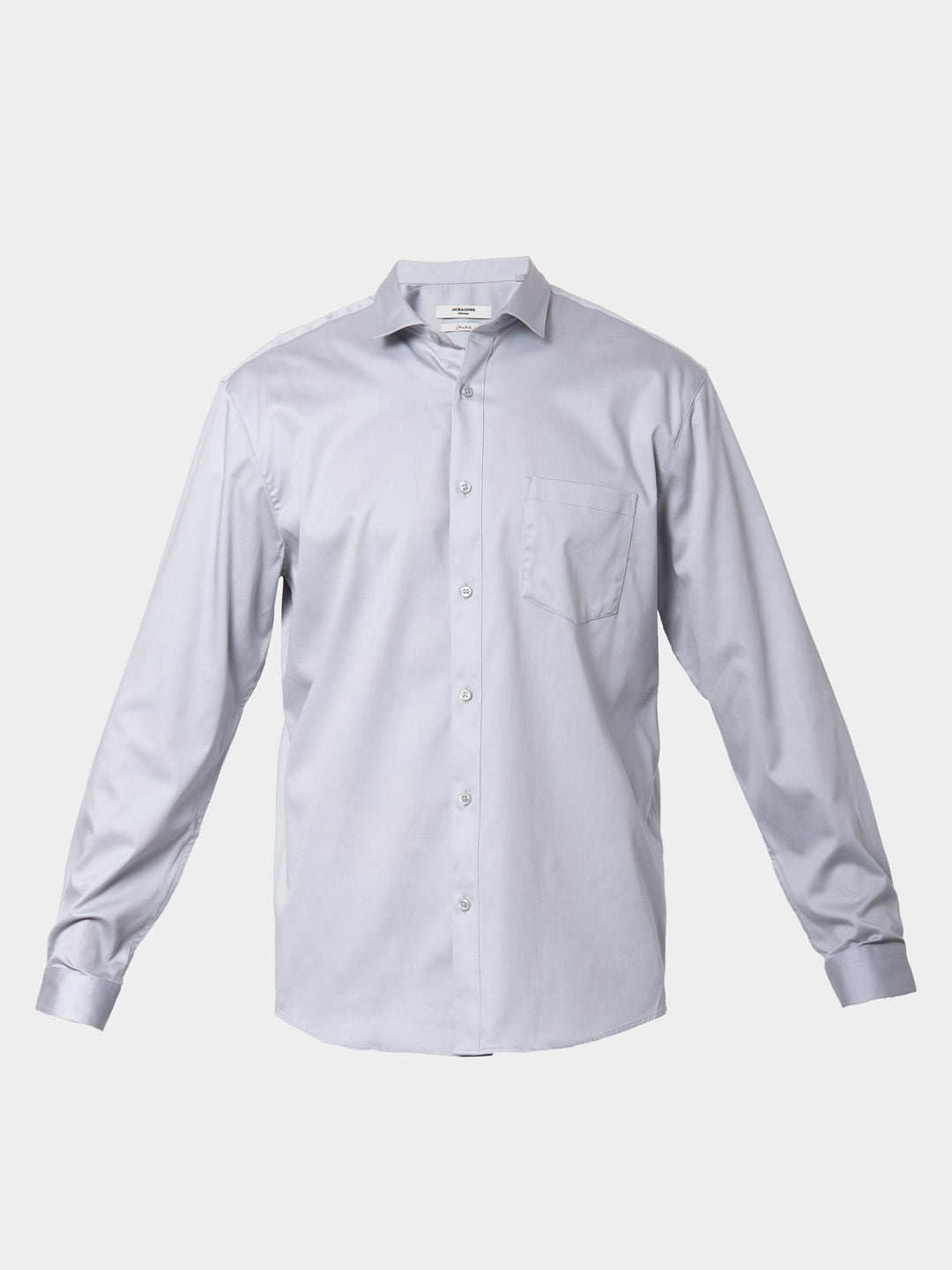 Grey Formal Full Sleeves Shirt