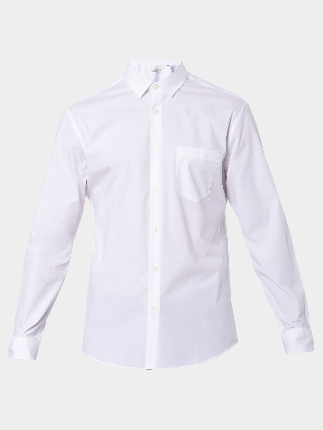 White Full Sleeves Shirt