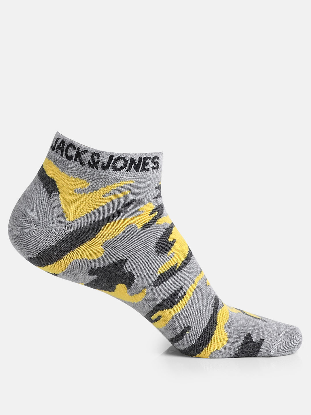 Pack of 3 Camo Print Ankle Length Socks