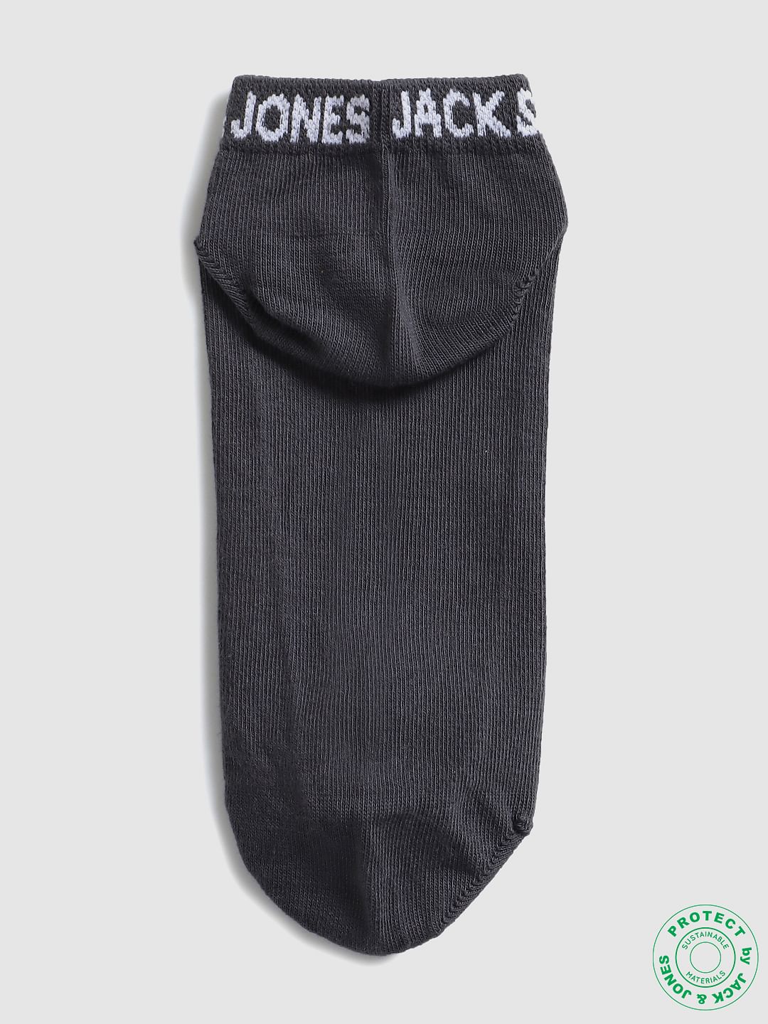 Pack of 3 Ankle Socks - Multi-coloured