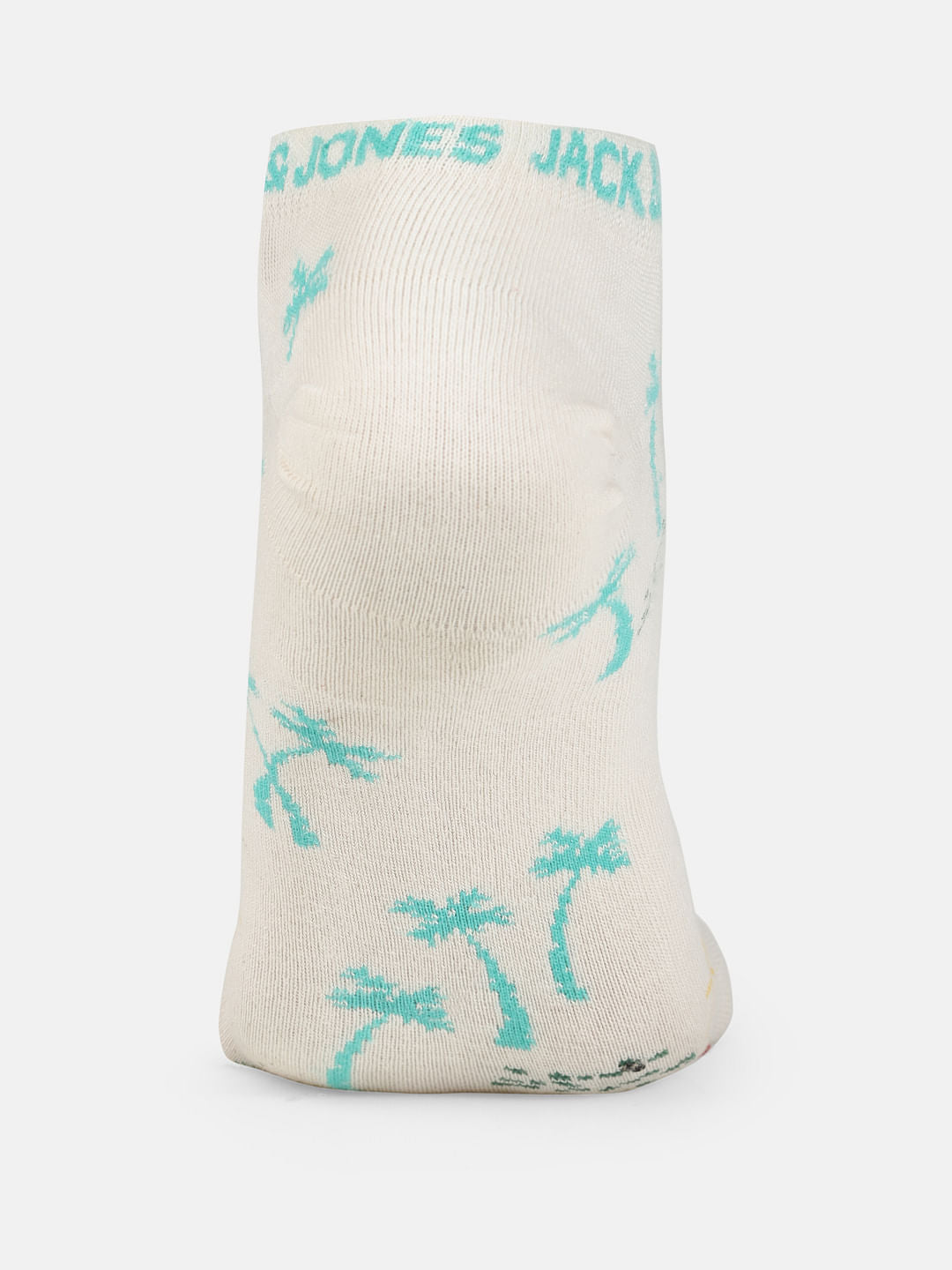 Pack of Two Ankle Length Socks - White & Blue