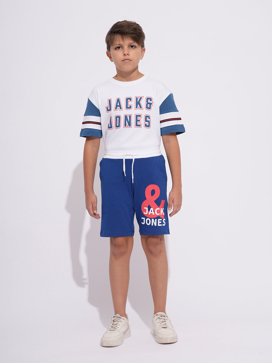 Boys Summer Printed Knit Shorts