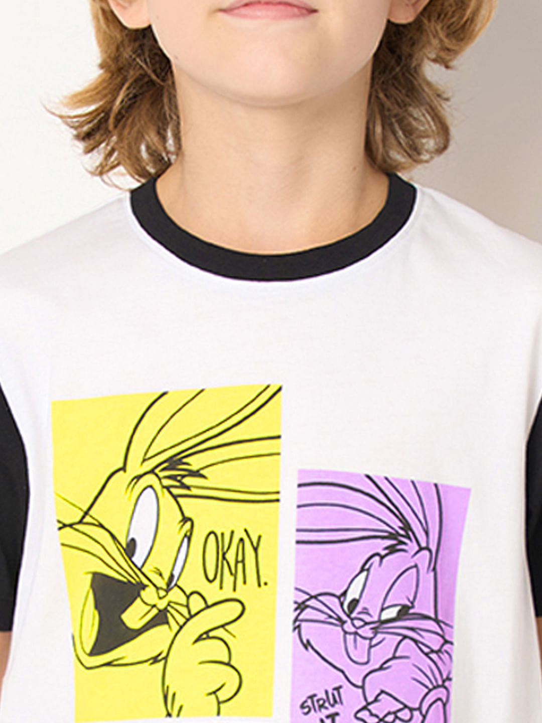 Looney Tunes White Bugs Bunny T-shirt