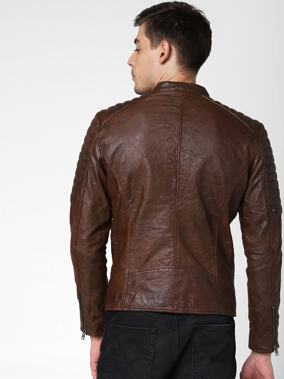 Brown Leather Jacket