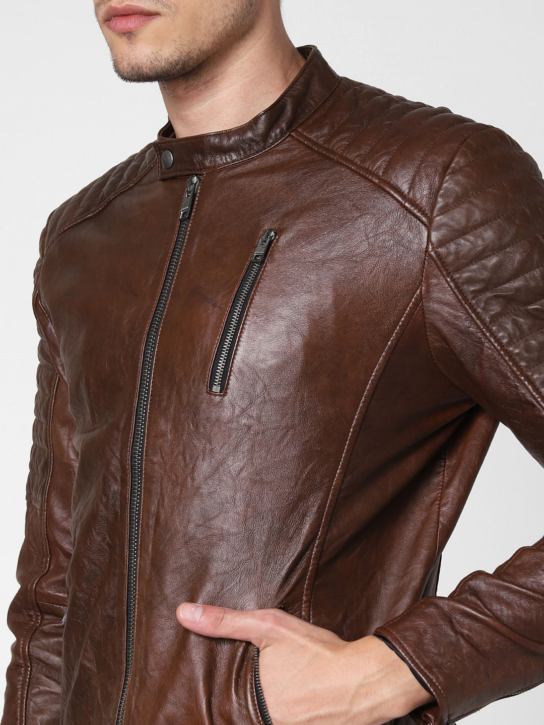 Brown Leather Jacket