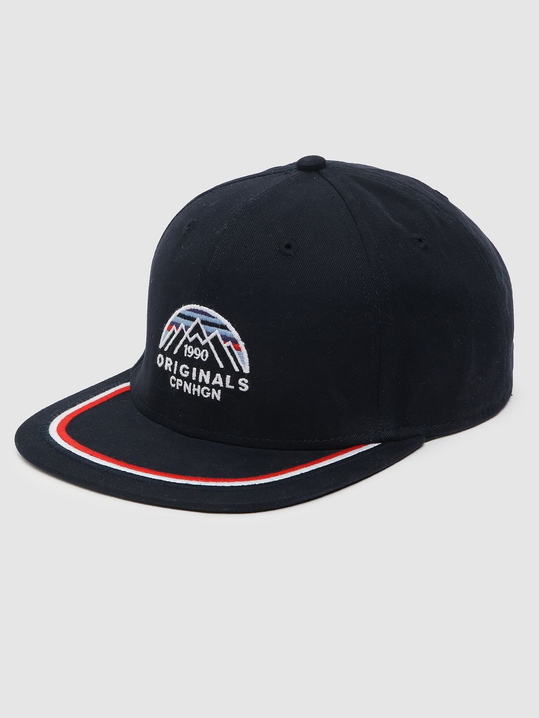 Navy Blue Snapback Cap