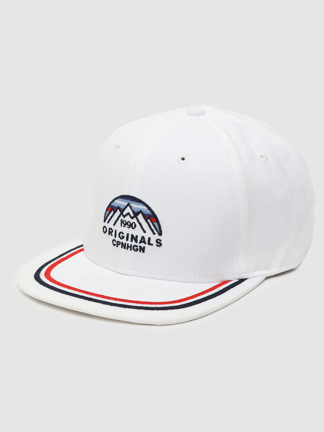 White Snapback Cap