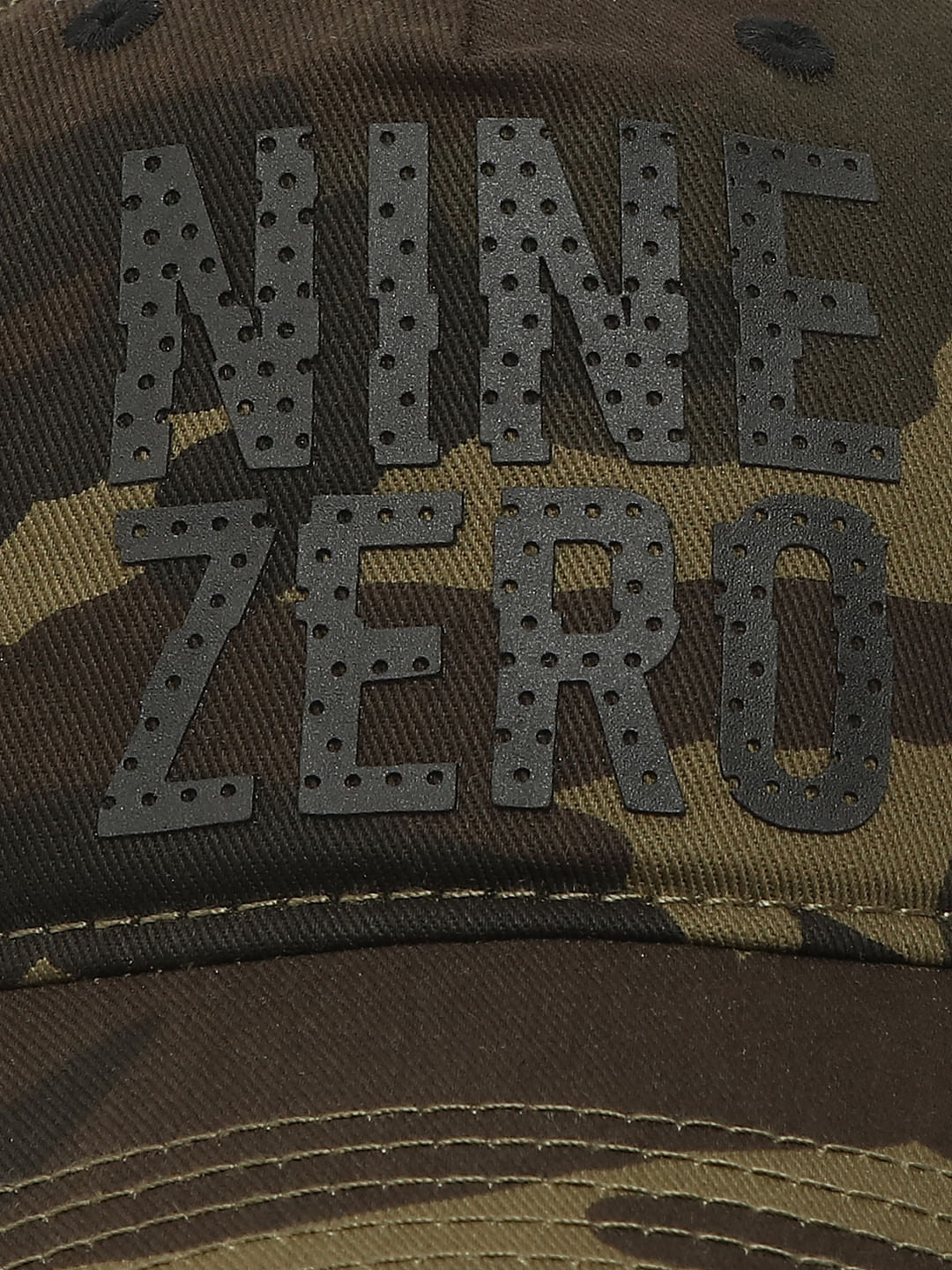Green Camo Print Cap