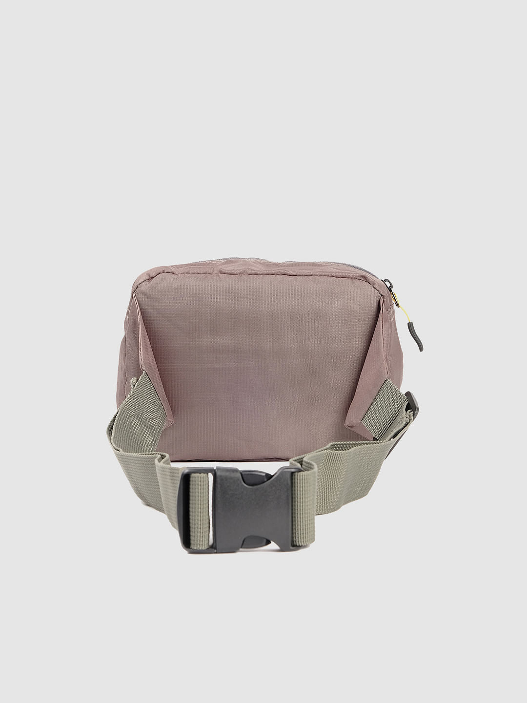 Navy Blue Colourblocked Bumbag