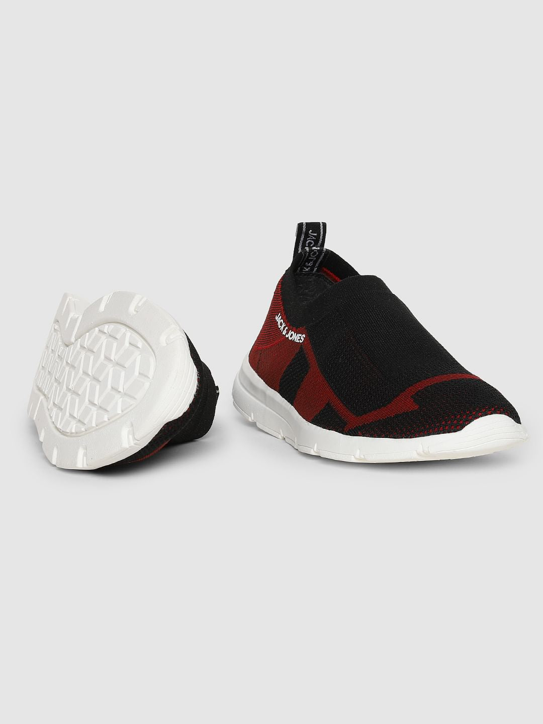 Maroon Slip On Sneakers - 6