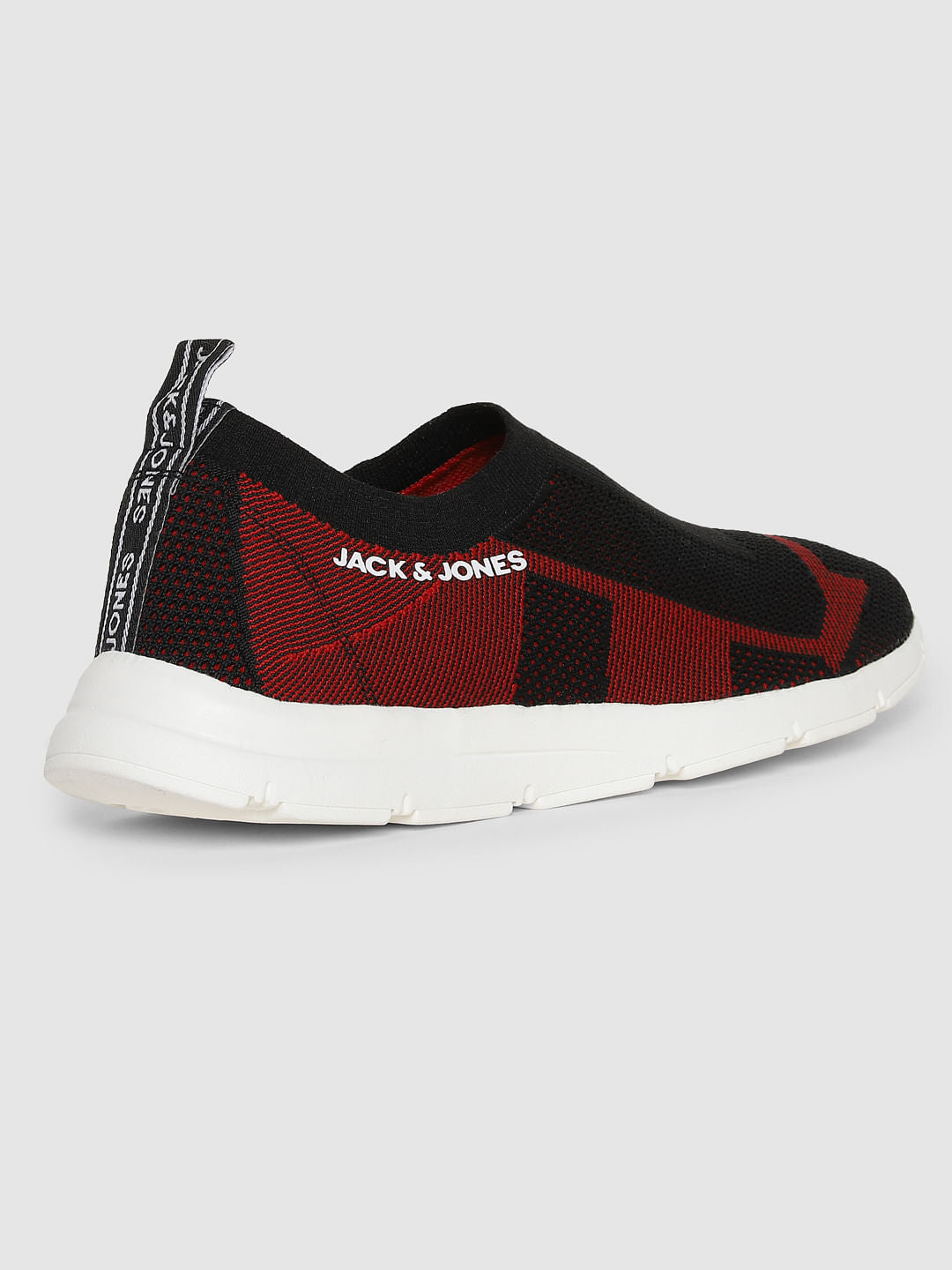 Maroon Slip On Sneakers