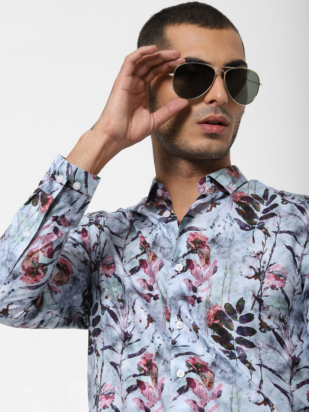 Green Aviator Sunglasses - ONE