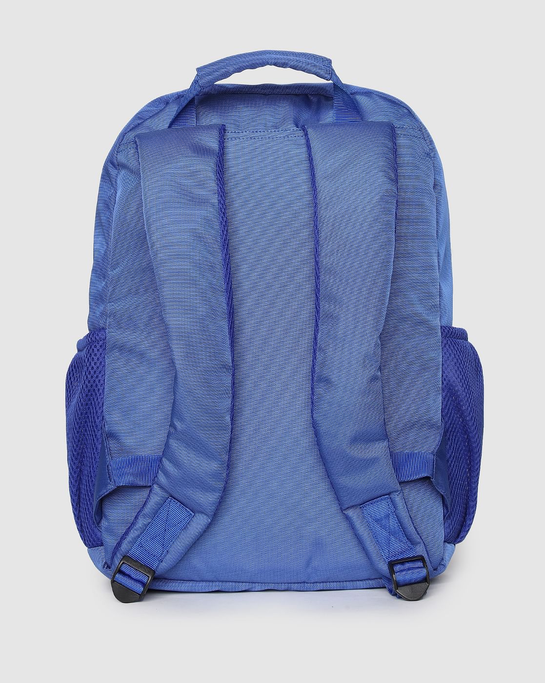 Blue Contrast Zipper Backpack