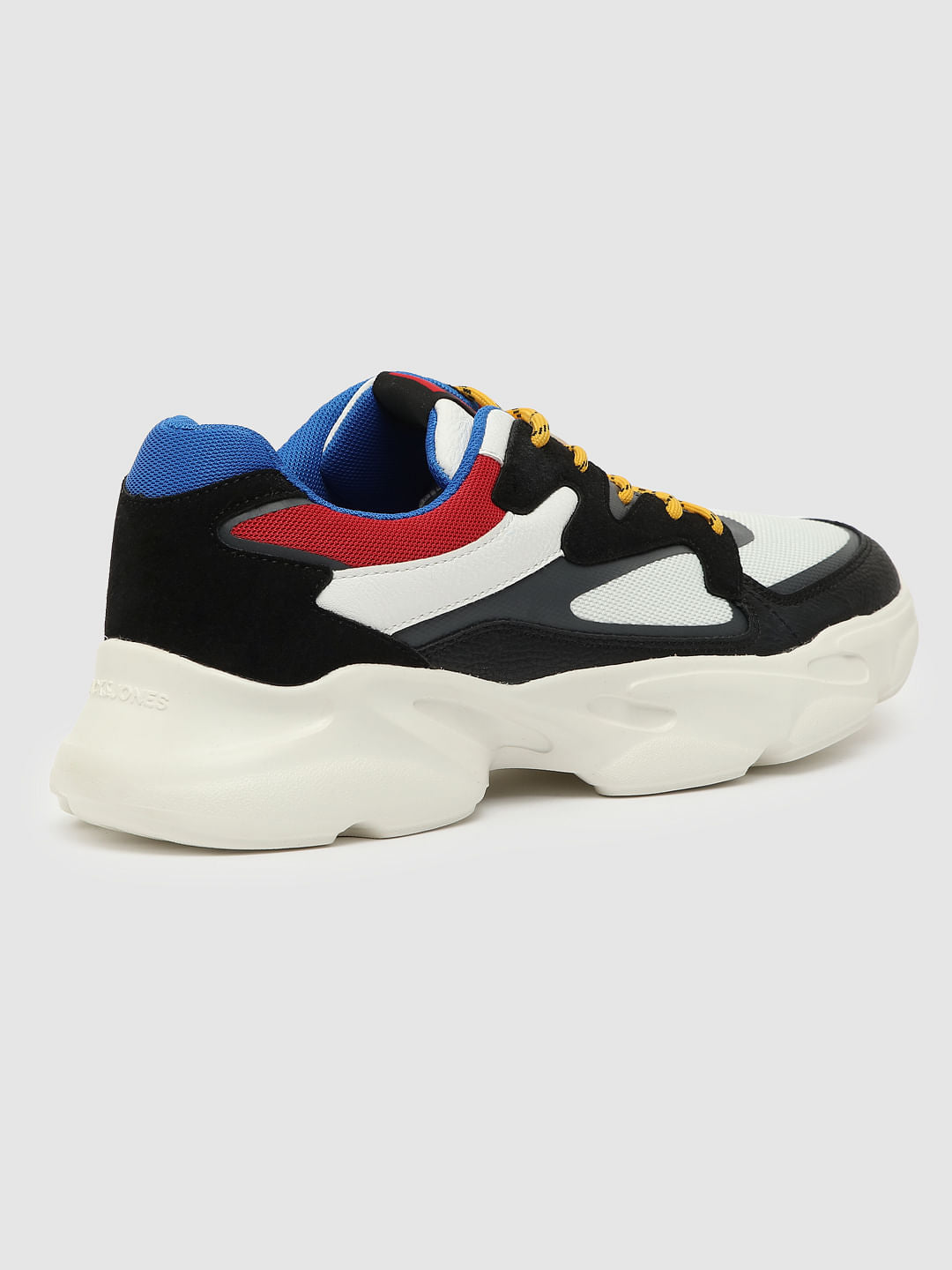 Black Colourblocked Sneakers