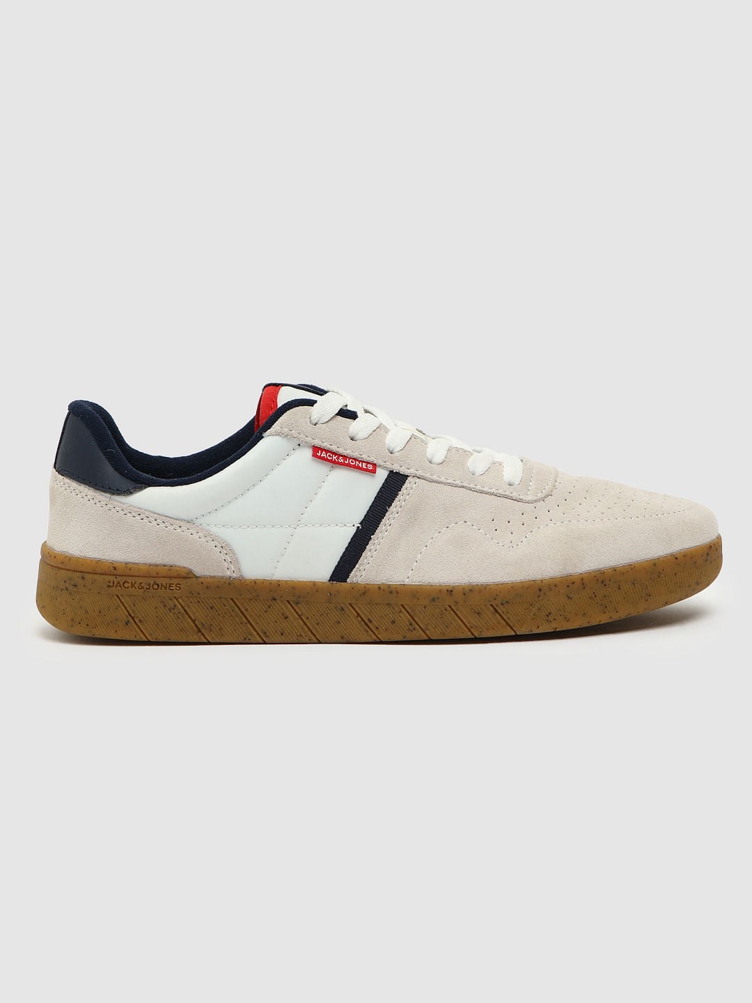 White Suede Sneakers