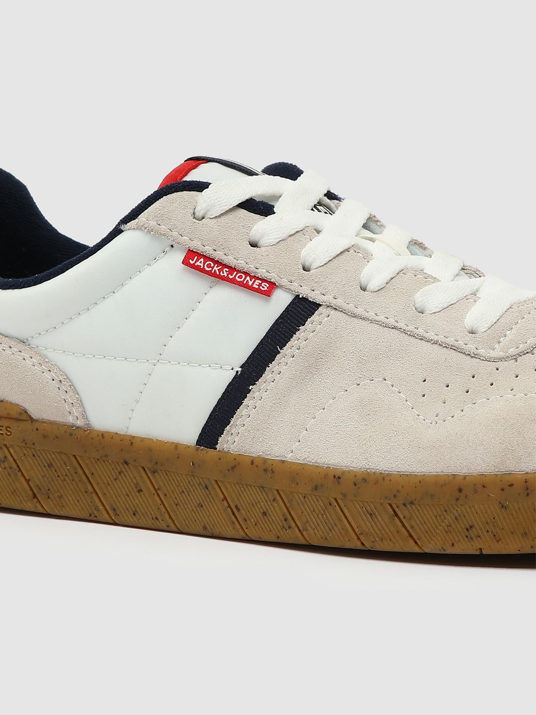 White Suede Sneakers