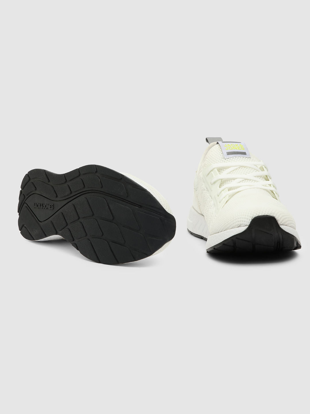 White Mesh Sneakers - 6