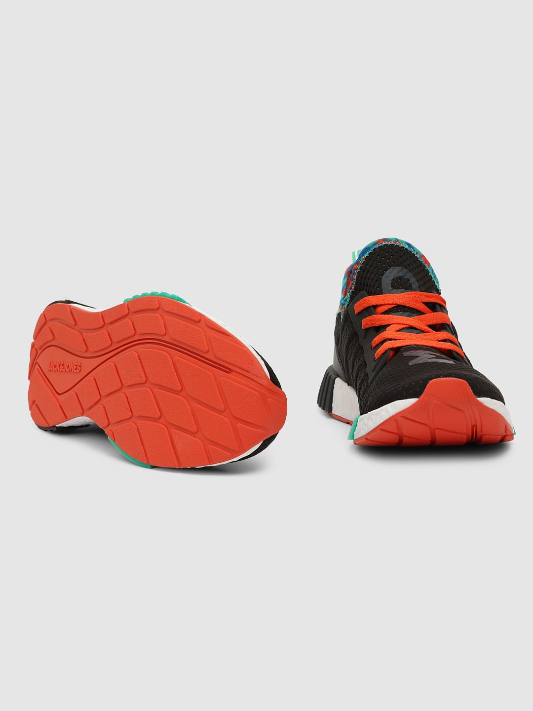 Black Mesh Sneakers - 6