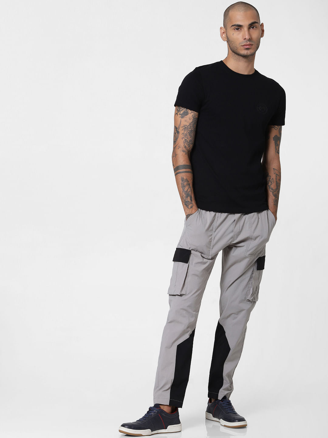 Black Crew Neck T-shirt