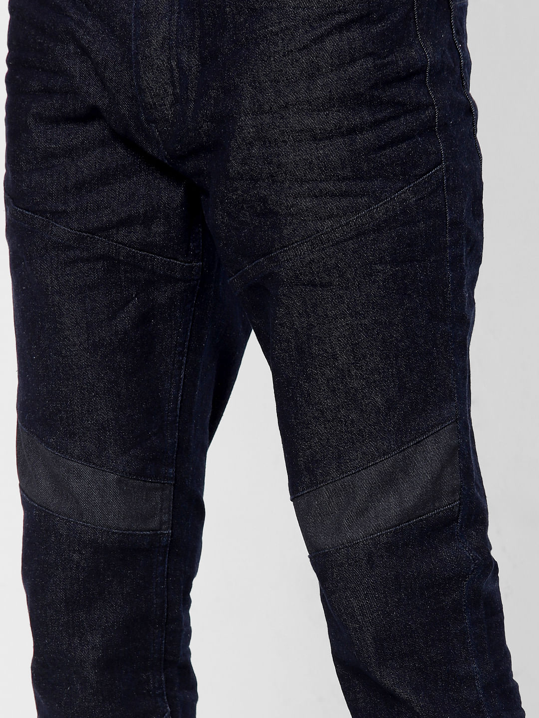Dark Blue Low Rise Shining Armour Tim Anti Fit Jeans