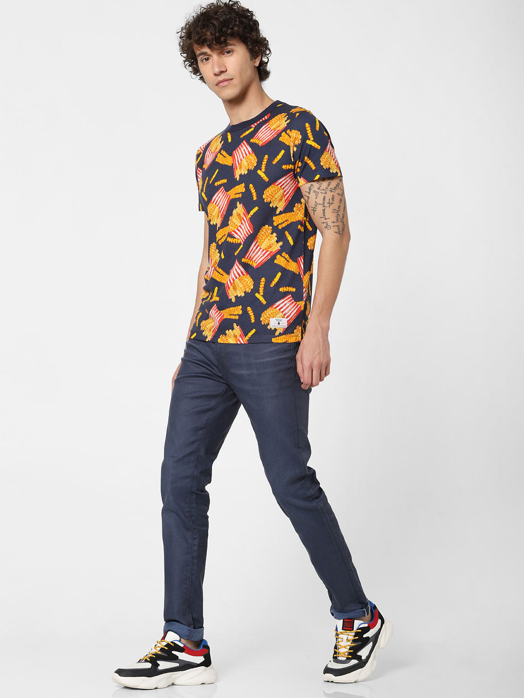 Blue Low Rise Ben Skinny Fit Jeans - 28/30