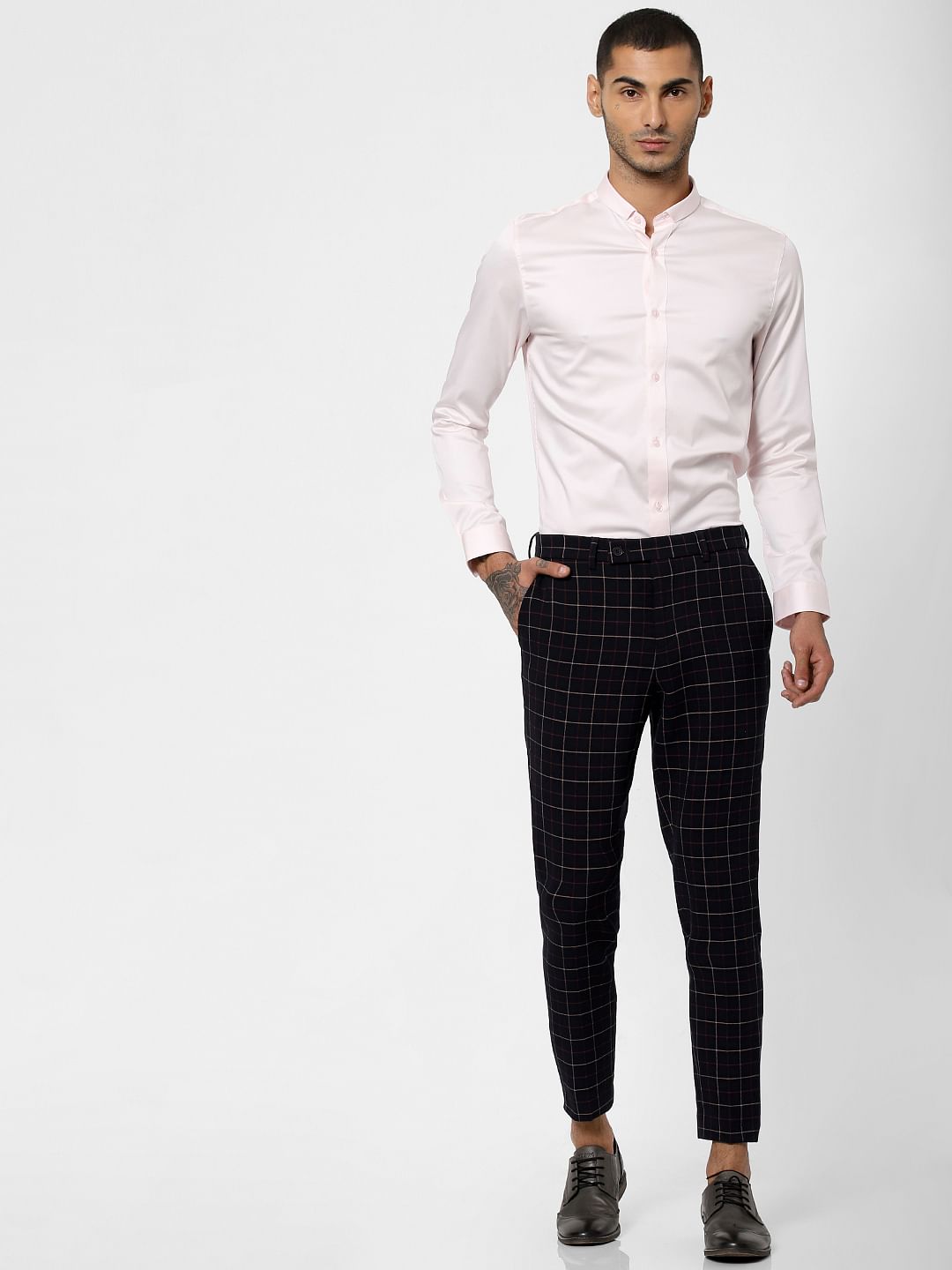 Light Pink Full Sleeves Shirt