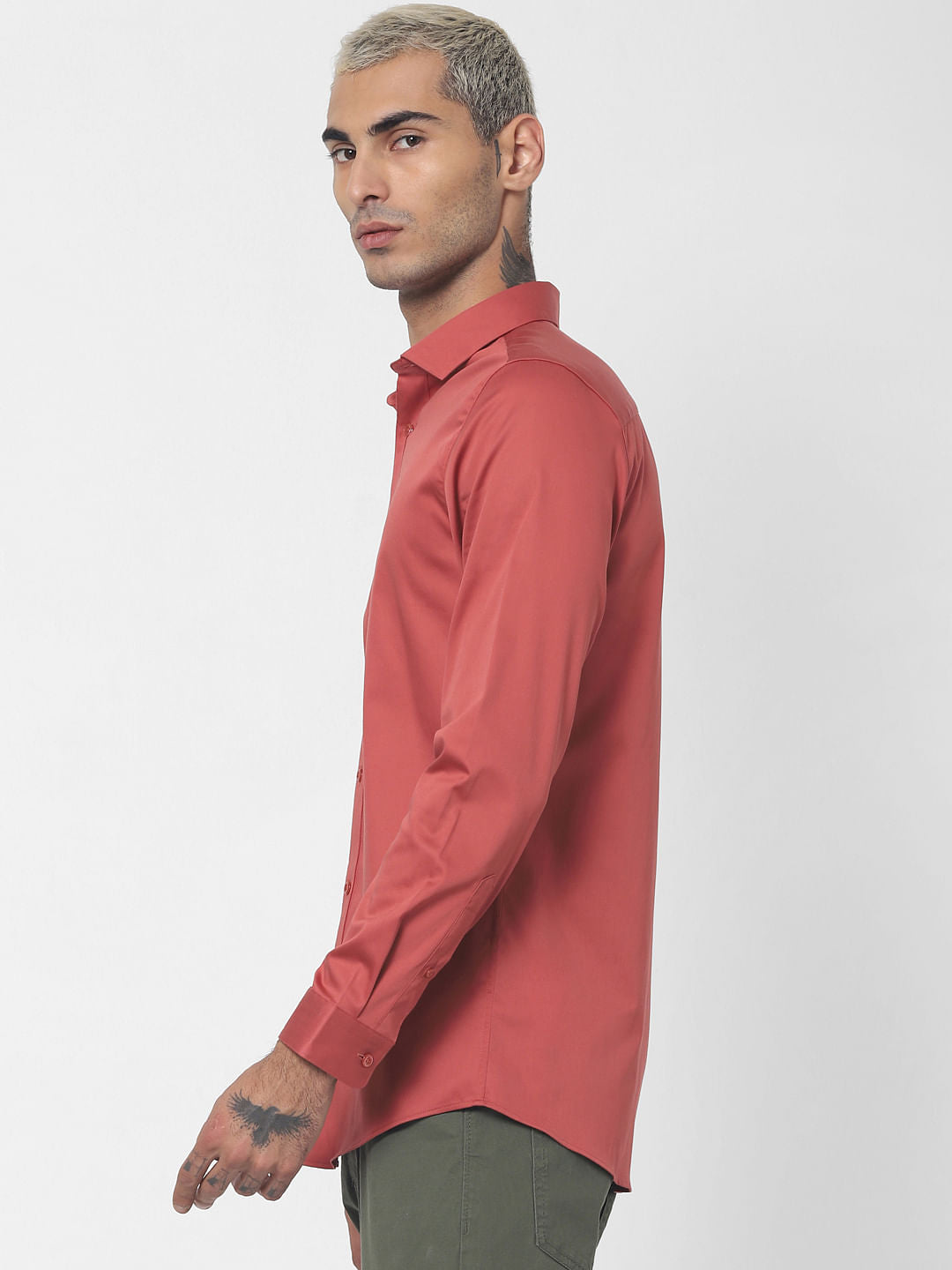 Pink Full Sleeves Shirt