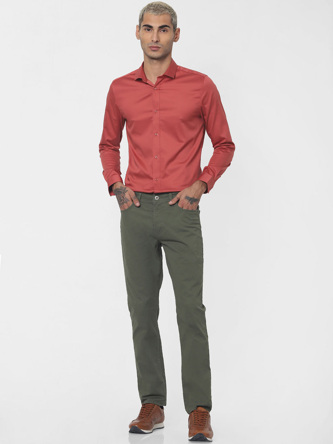 Pink Full Sleeves Shirt