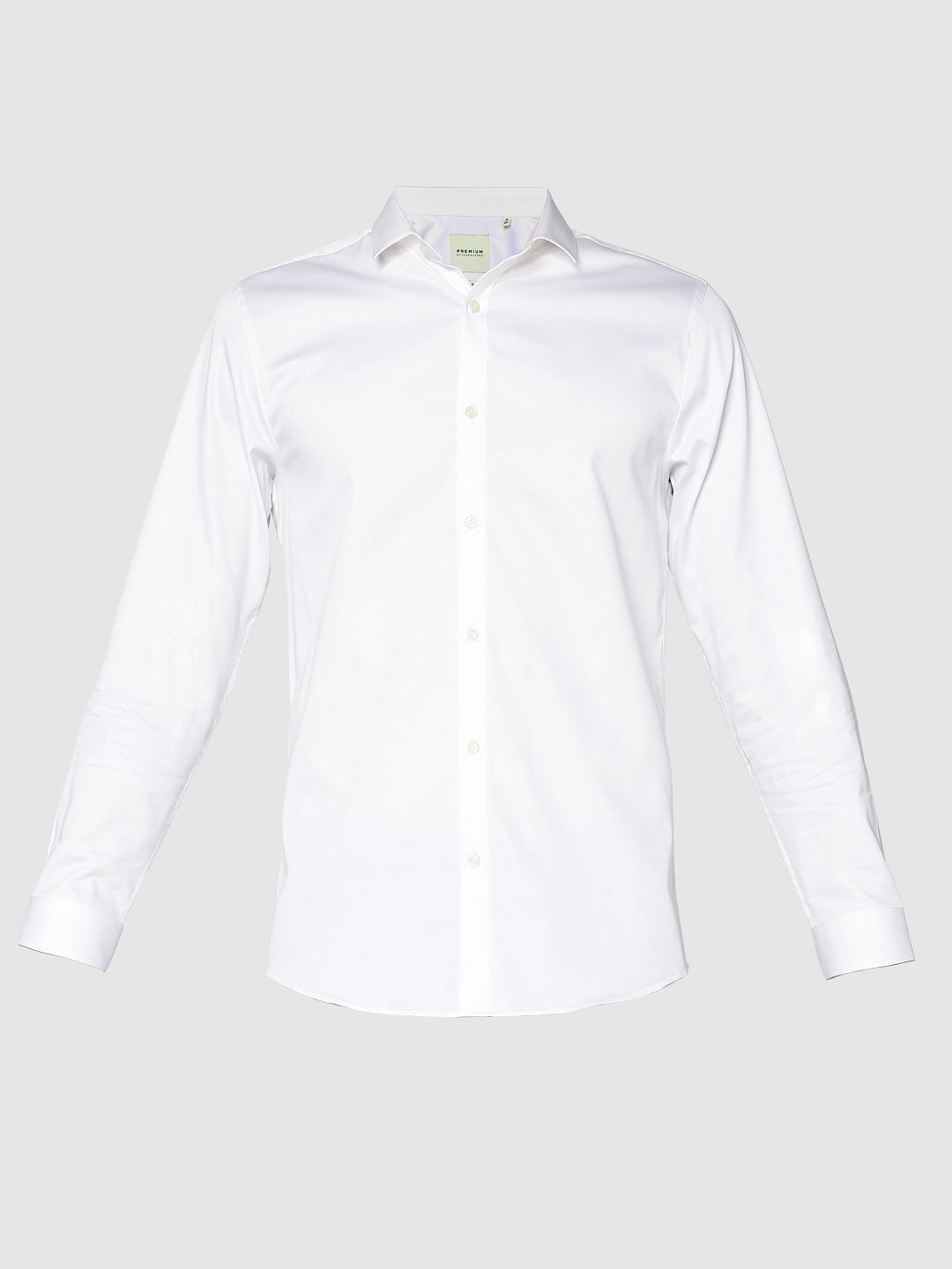 White Full Sleeves Shirt