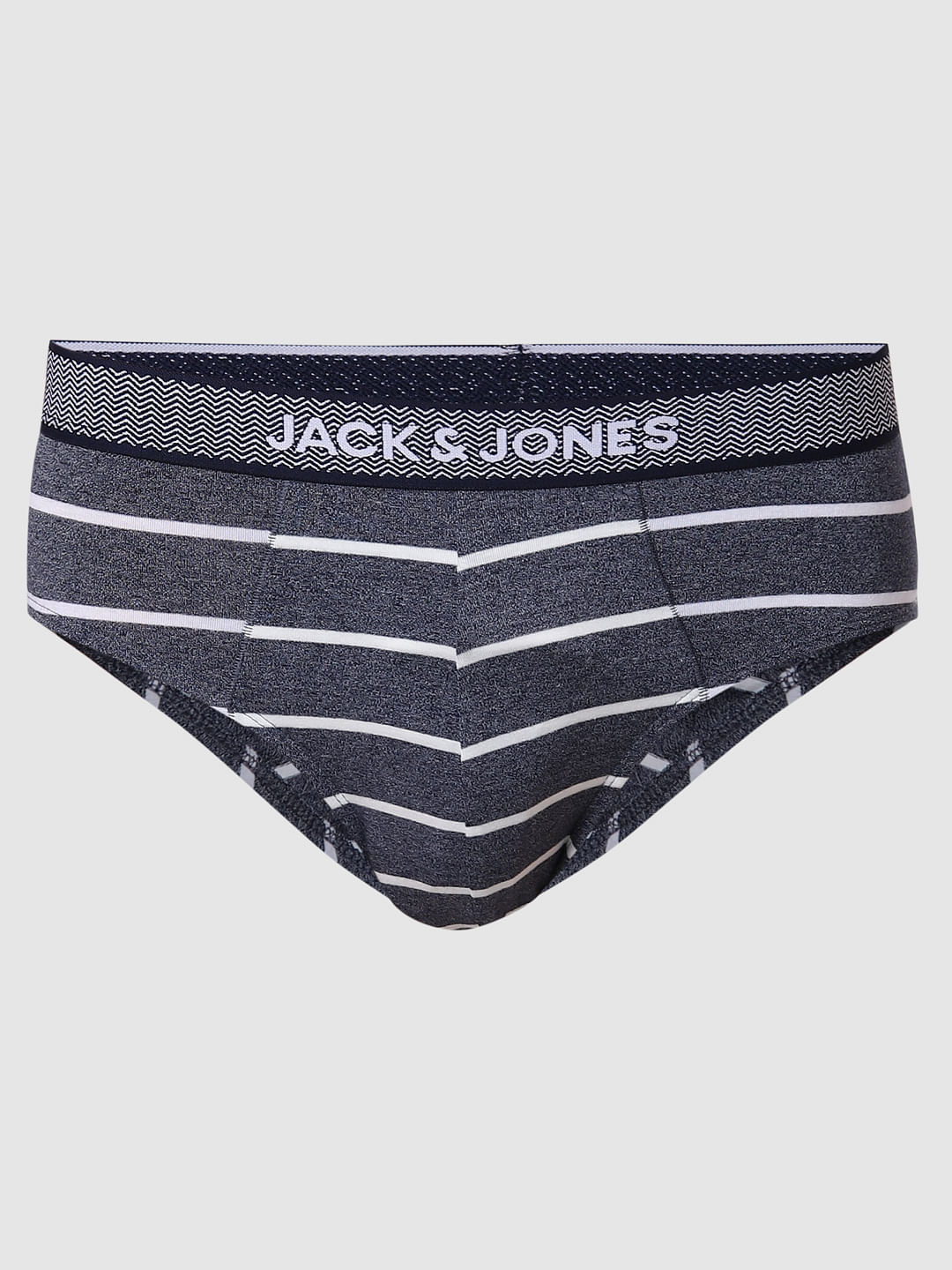 Blue Striped Briefs