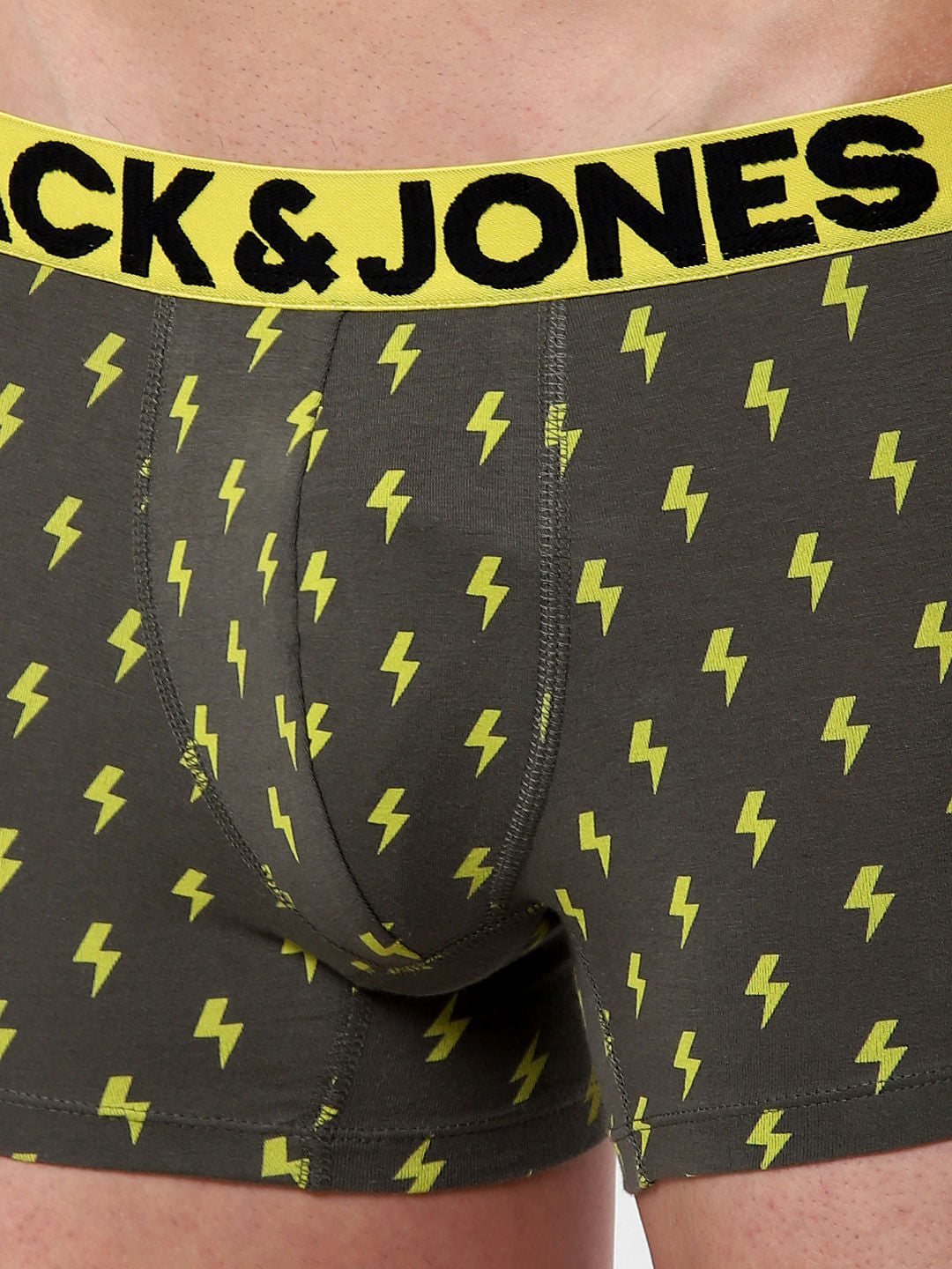 Green All Over Print Brazilian Trunks