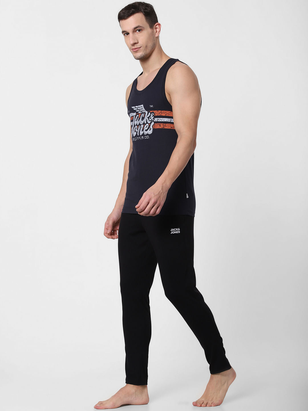 Black Drawstring Trackpants