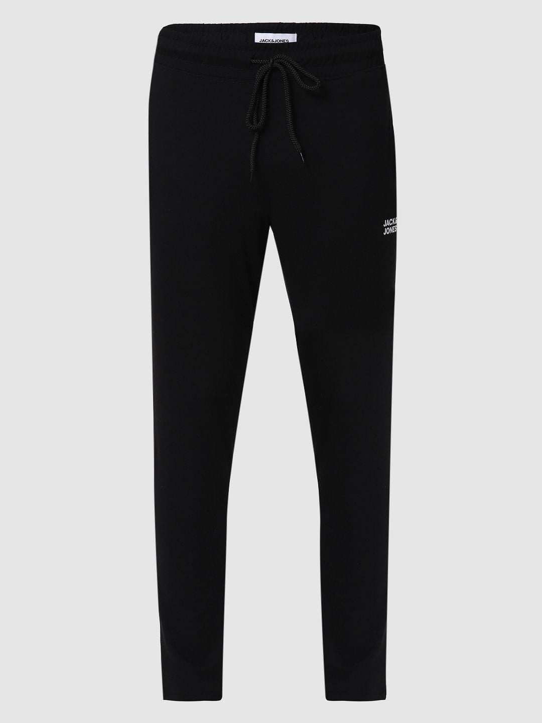 Black Drawstring Trackpants