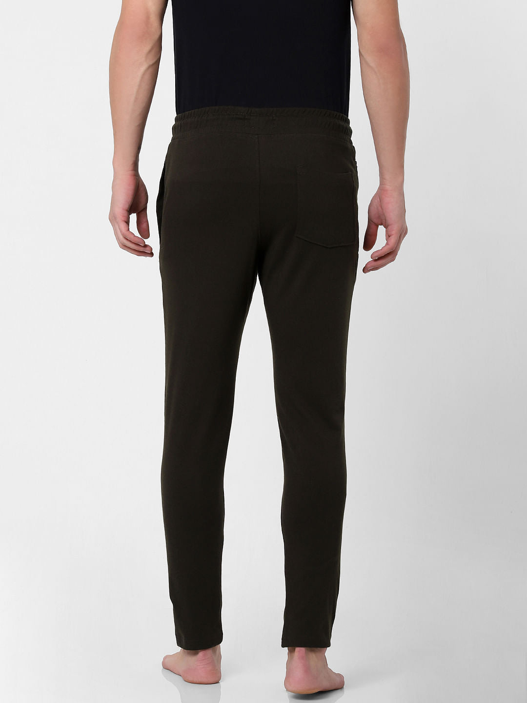 Dark Green Drawstring Trackpants