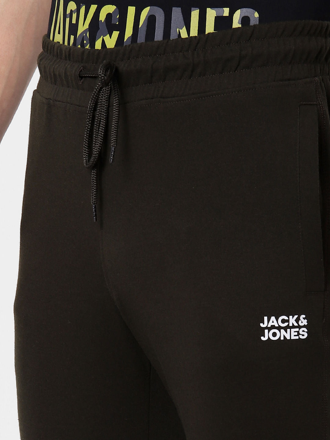 Dark Green Drawstring Trackpants