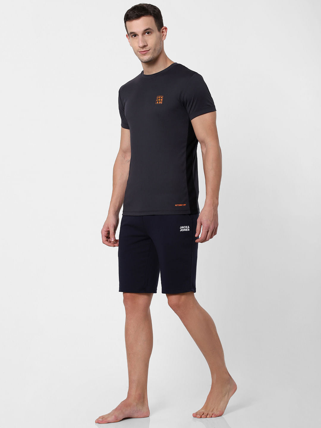 Navy Blue Sweatshorts - S
