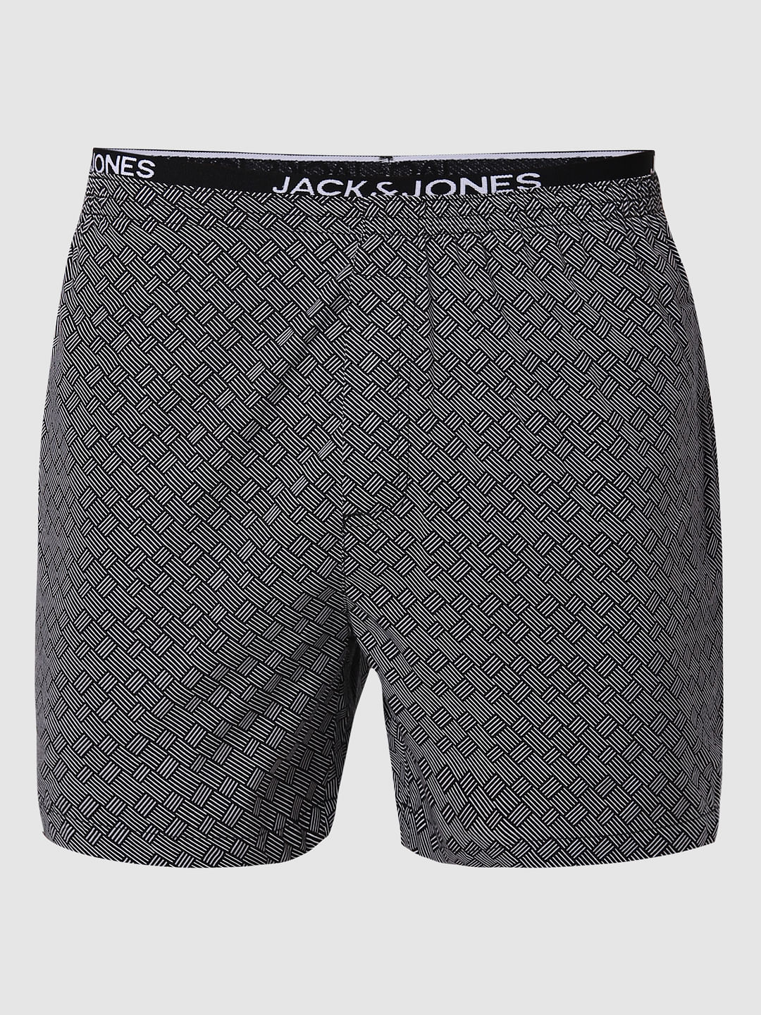 Black Printed Boxers
