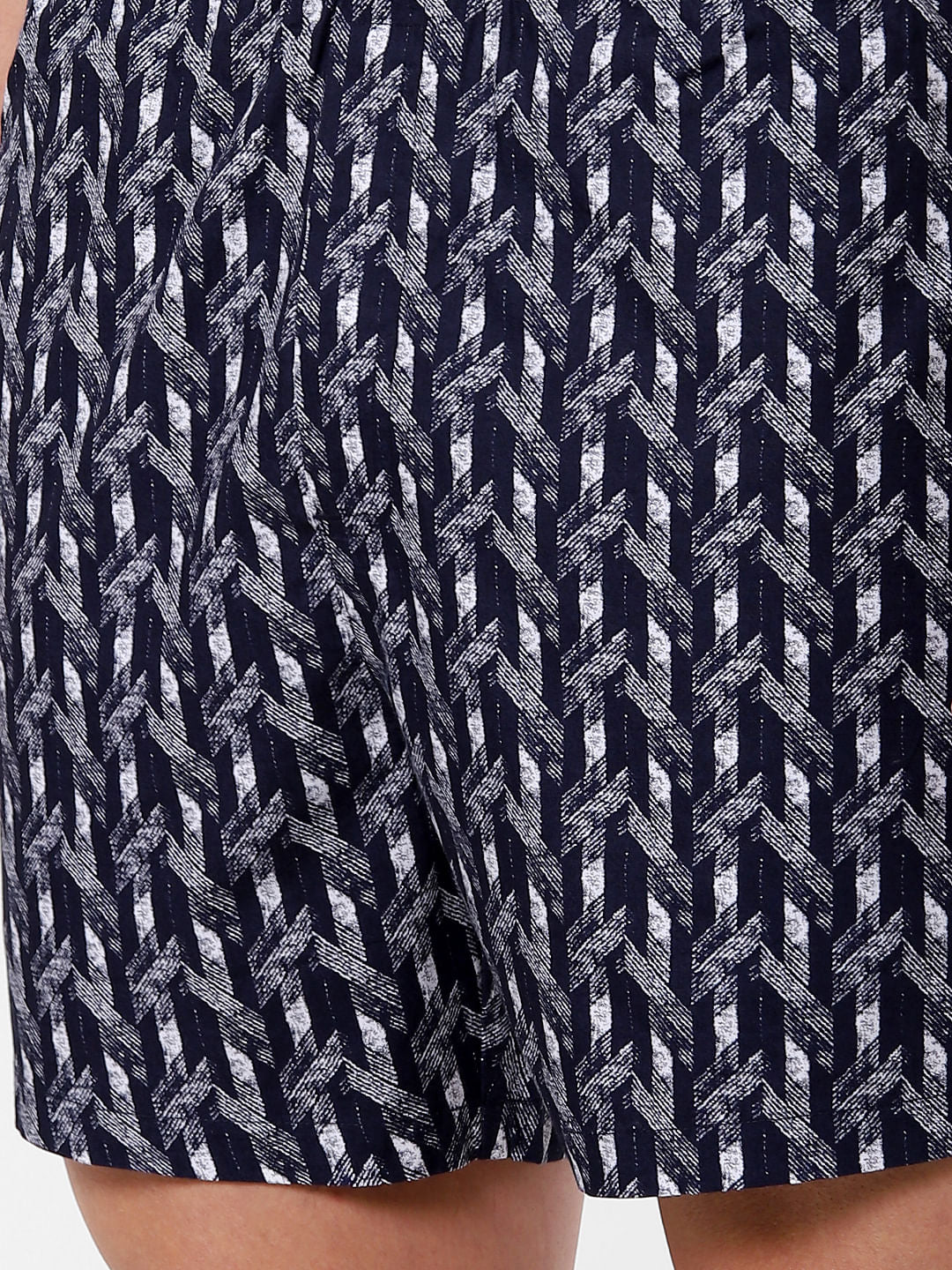 Navy Blue Printed Boxers