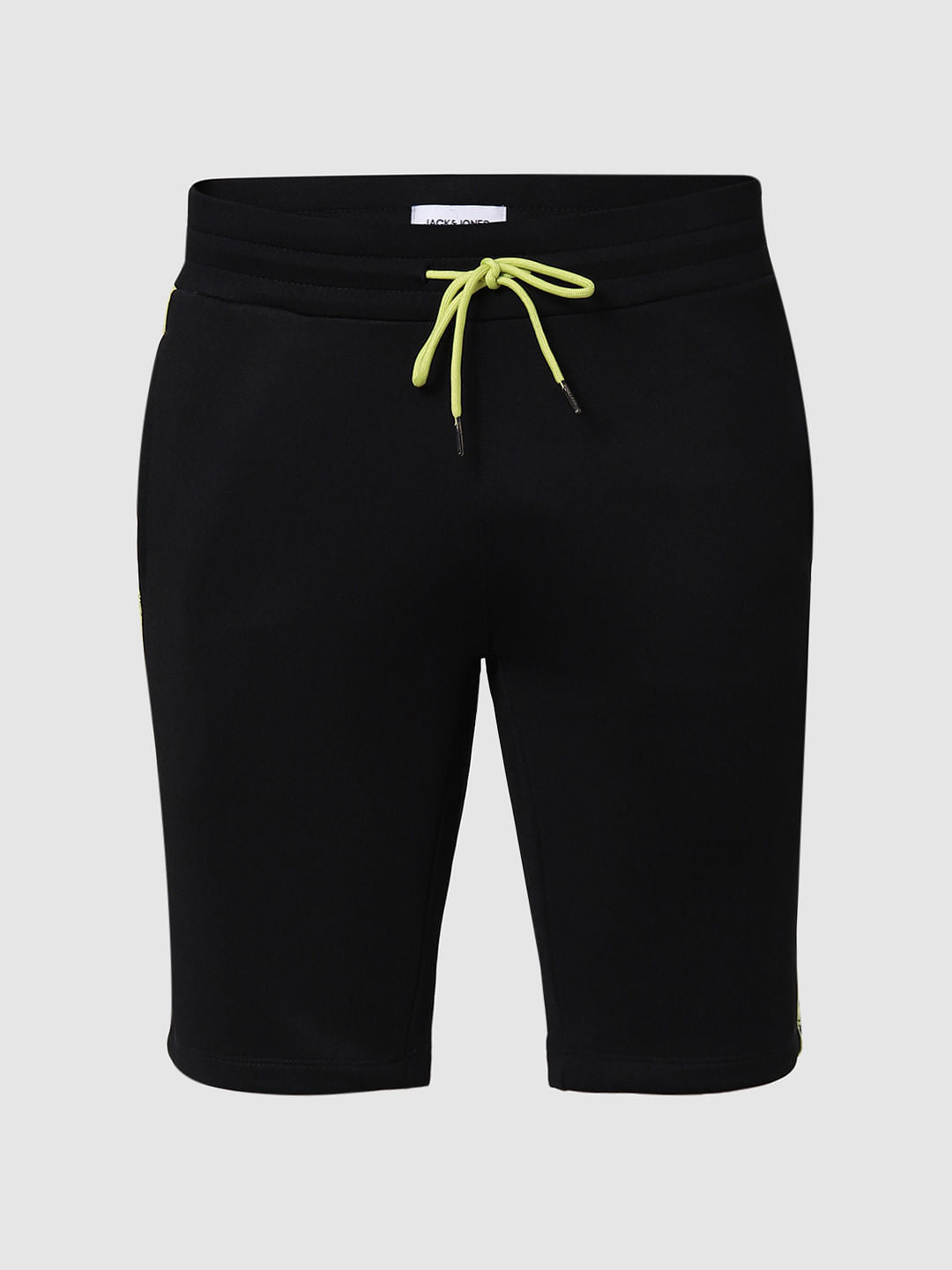 Black Tape Detail Sweatshorts